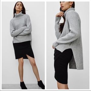 Wilfred Free lin italian wool turtleneck sweater